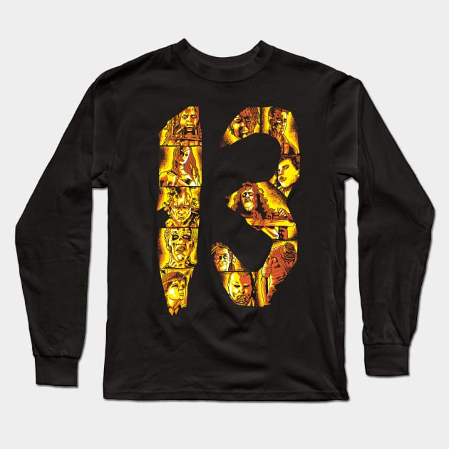 13 Long Sleeve T-Shirt by Andriu